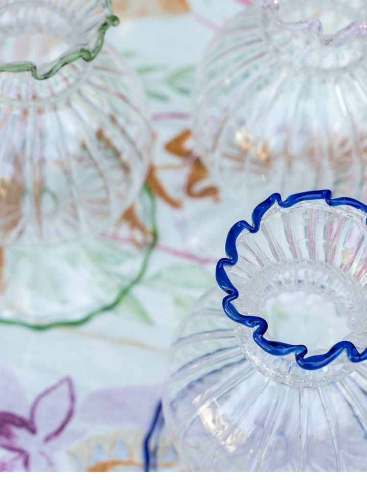 Poppy Bud Vase - Blue