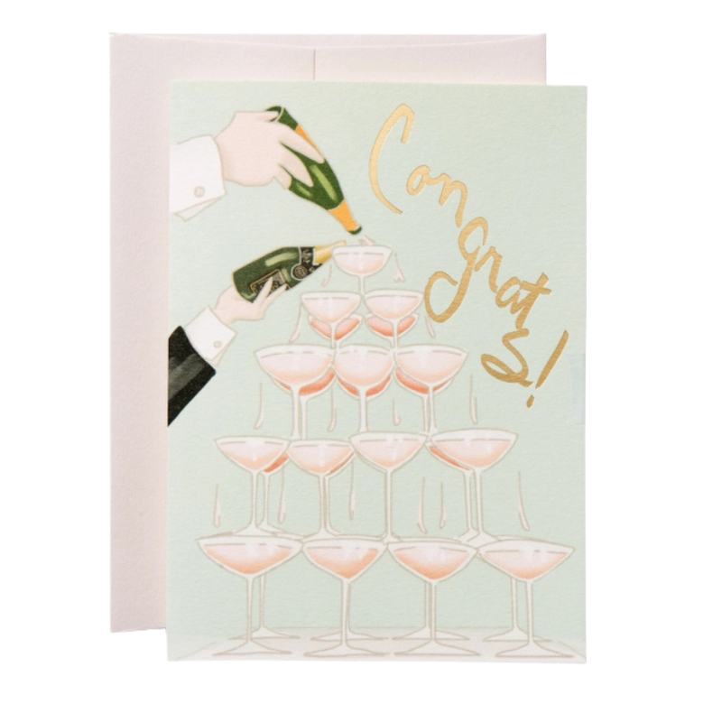 Veuve Greeting Card