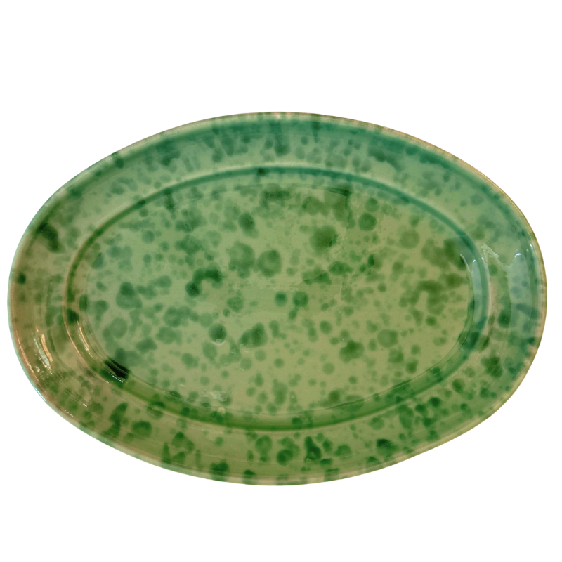 Splatter Serving Platter - Turquoise