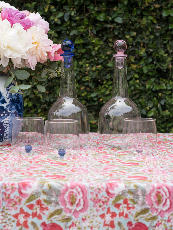 Marble Tumblers - Blue