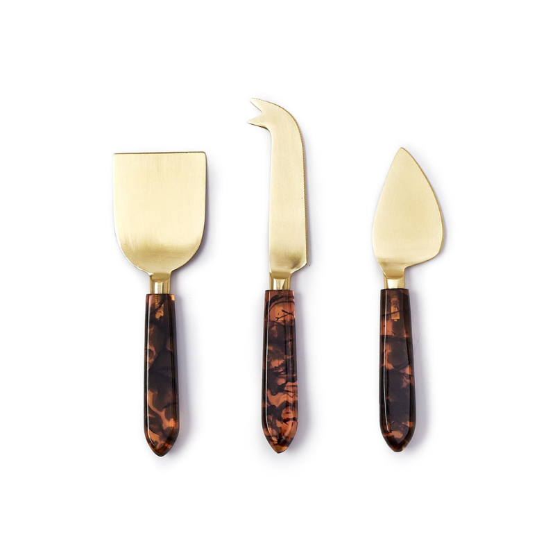 Tortoise Cheese Knives