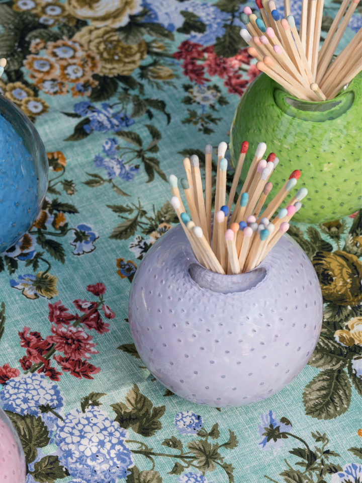 Lilac Glass Match Strike