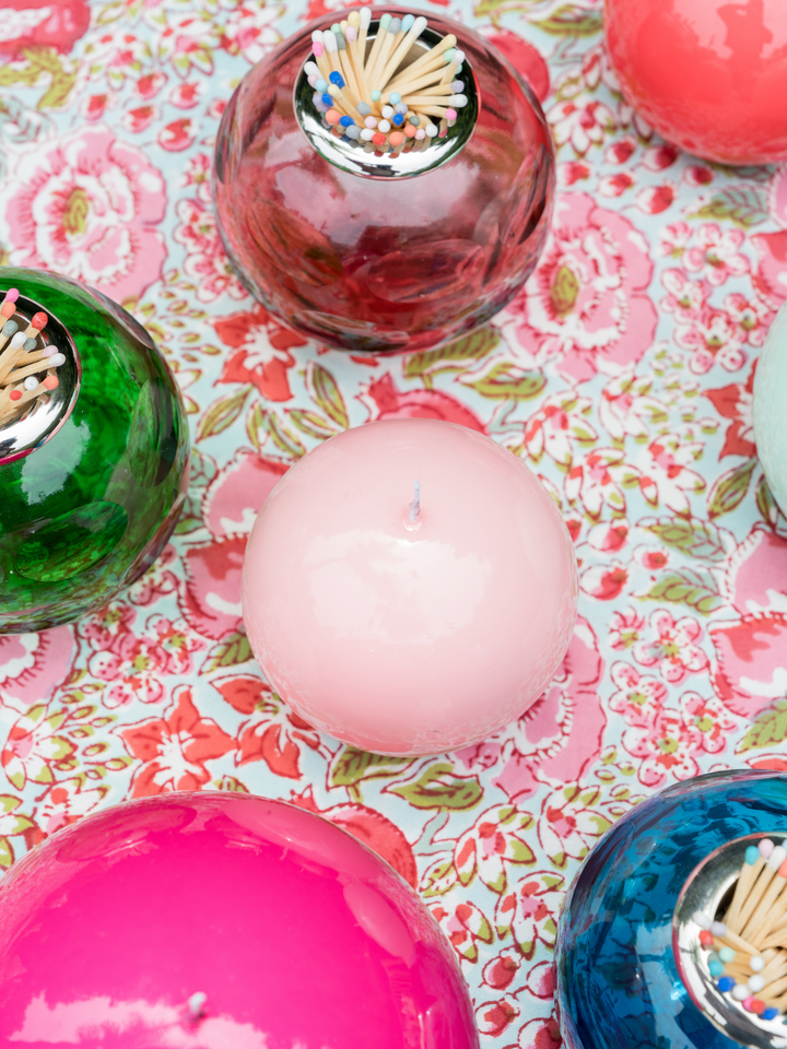 Greta Glass Match Strike - Pink