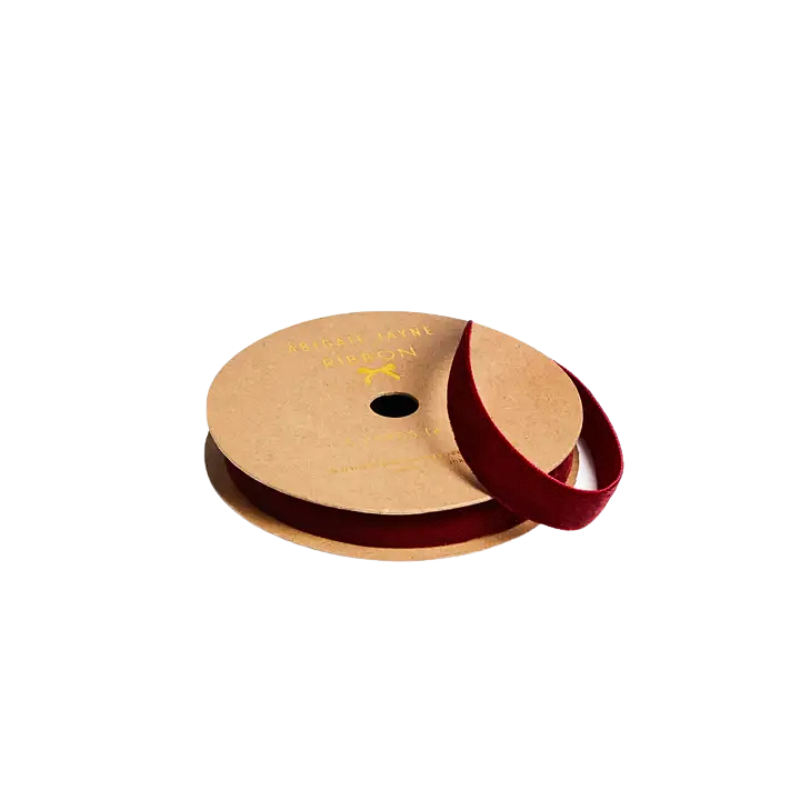 Velvet Ribbon - Garnet