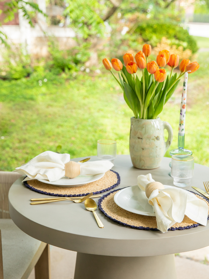 Woven Placemats - Navy