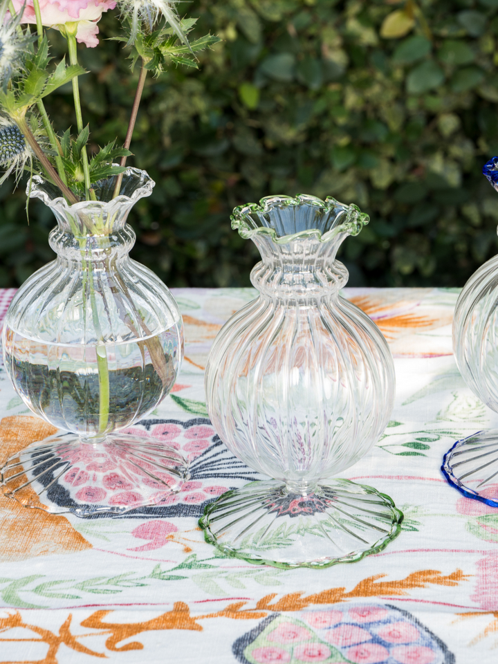 Poppy Bud Vase - Blue