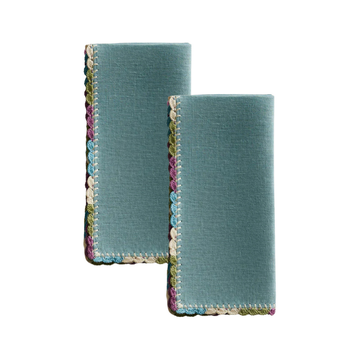 Luxor Napkins - Aqua