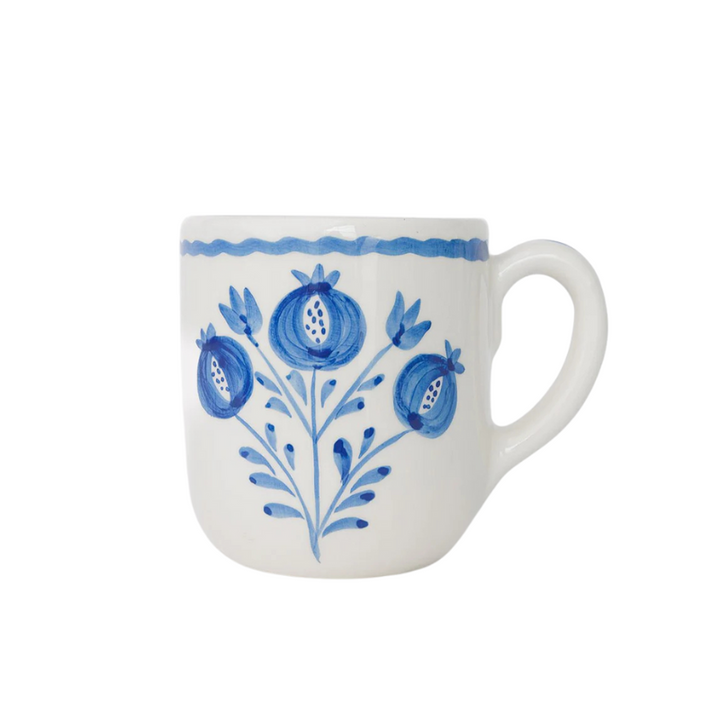 Pomegranate Mug - Cobalt Blue