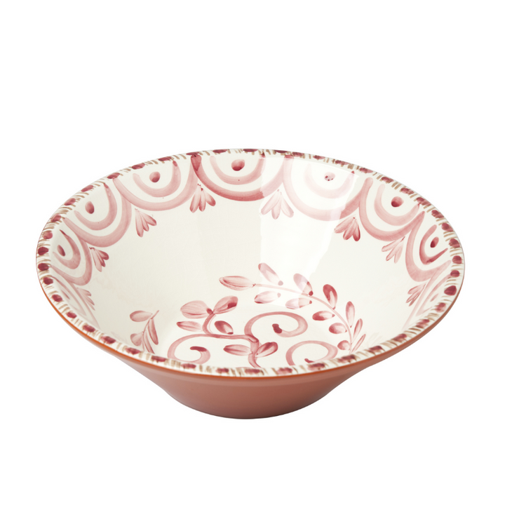Floral Vine Bowl - Pink