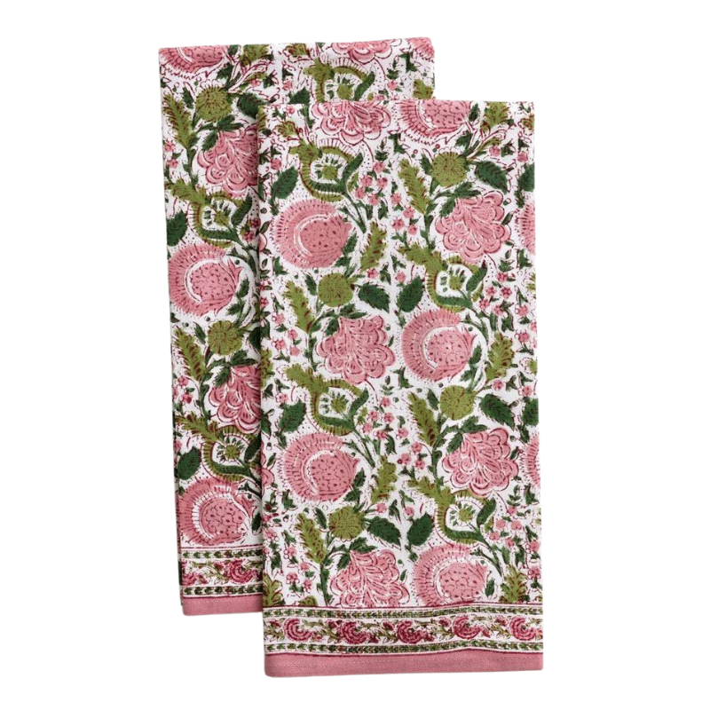 Bohemian Floral Tea Towels