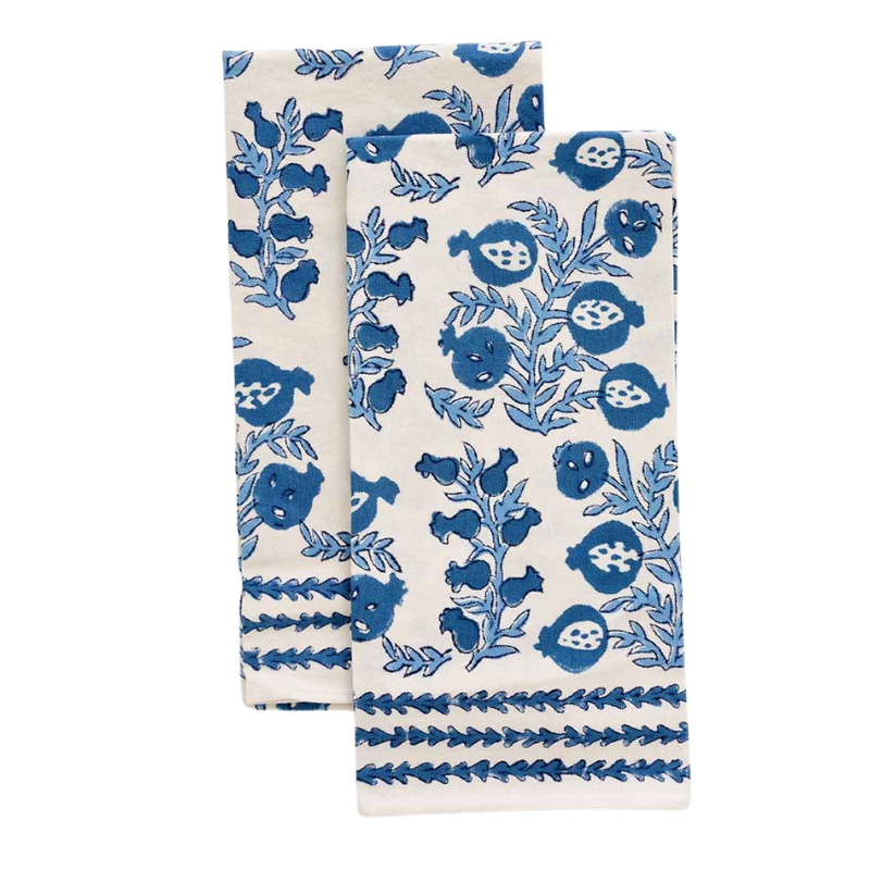 Pomegranate Bells Tea Towels
