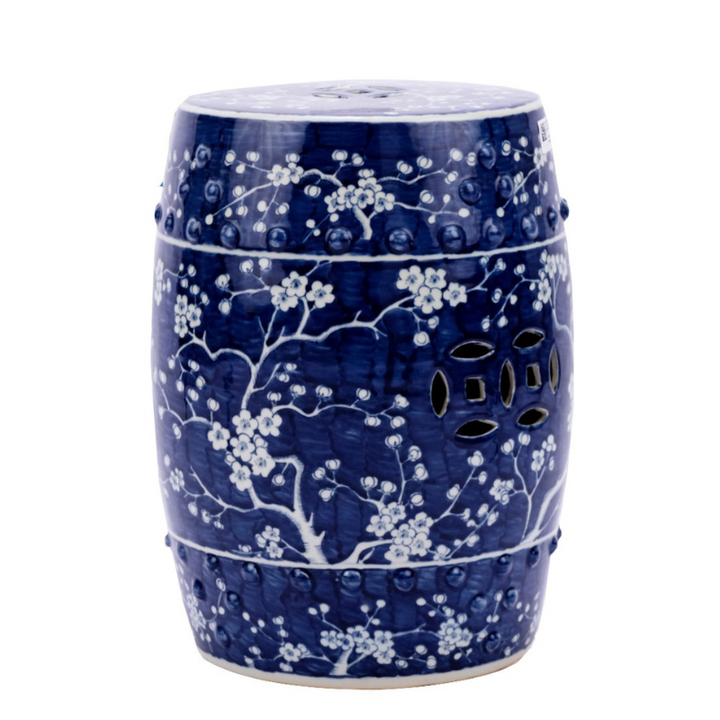Plum Blossom Garden Stool