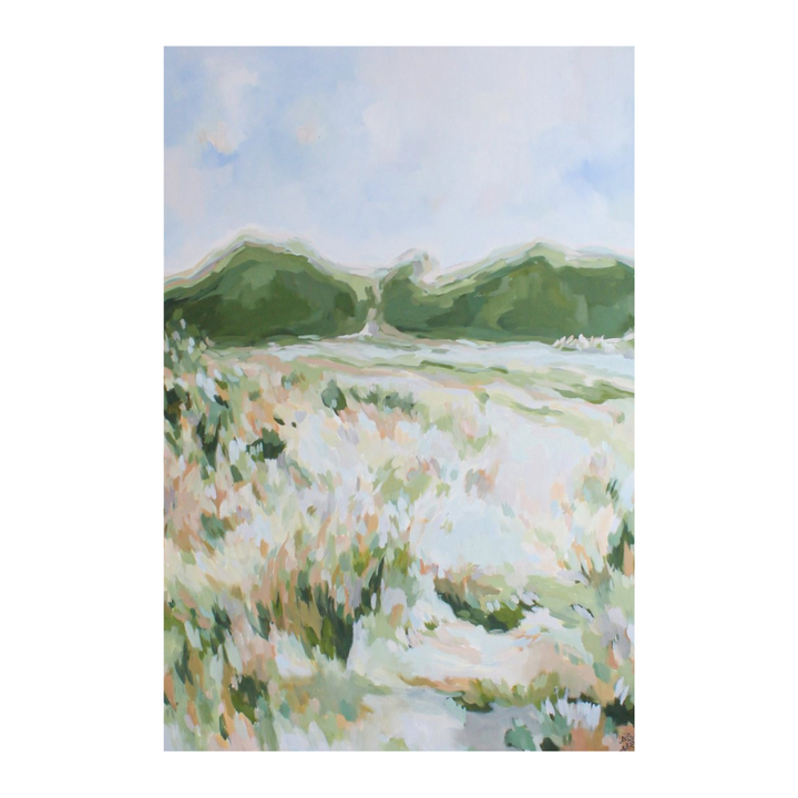 Dancing Grasses Art Print