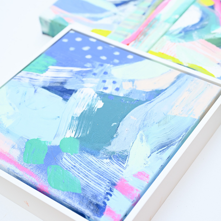 Sea Breeze I Framed Original Art