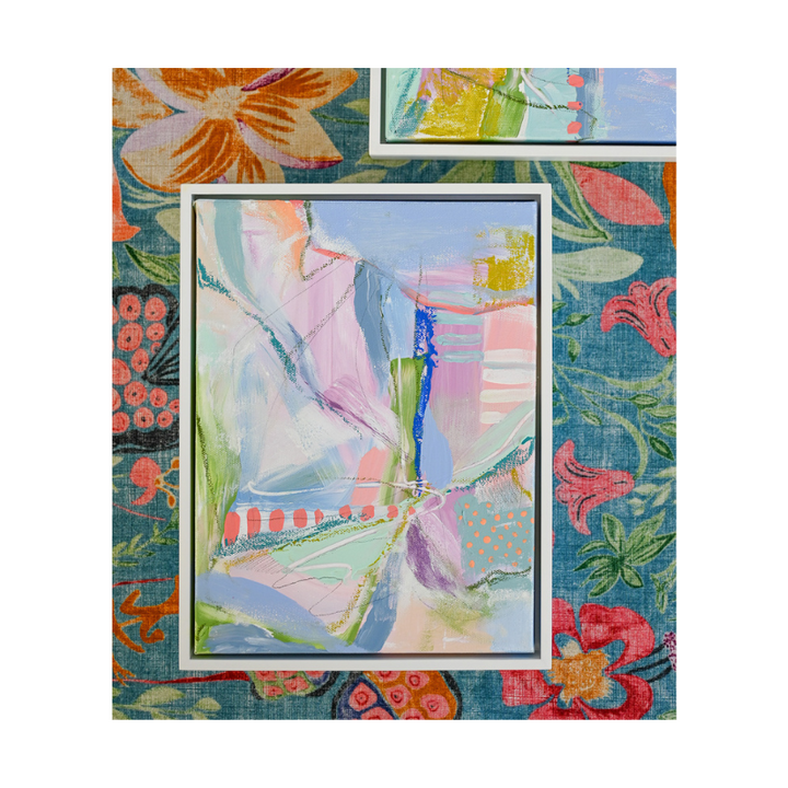 Spring Garden II Framed Original Art