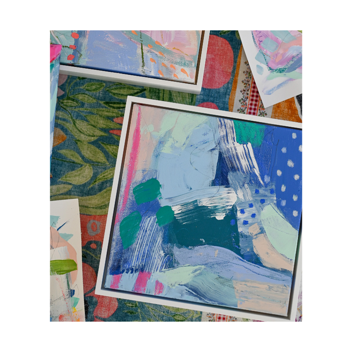 Sea Breeze I Framed Original Art