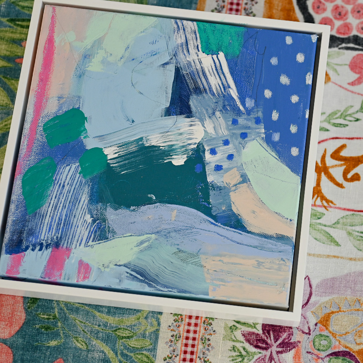 Sea Breeze I Framed Original Art