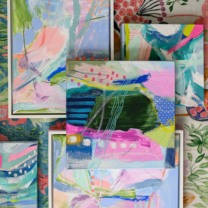 Sea Breeze II Framed Original Art