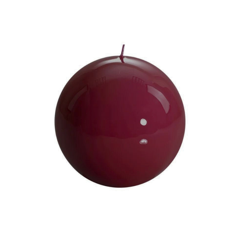 Sphere Candle - Bordeaux