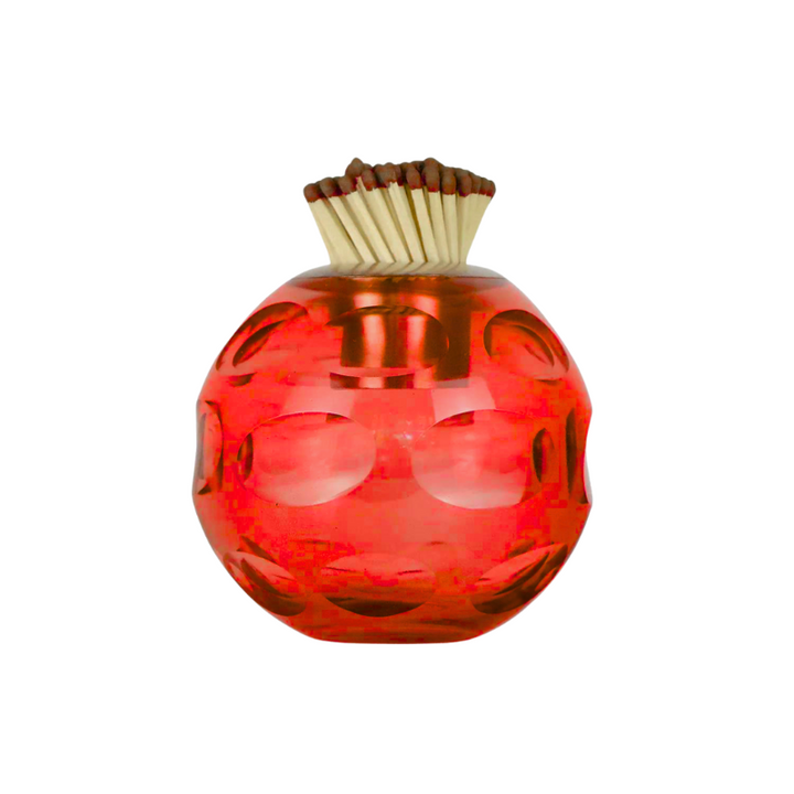 Greta Glass Match Strike - Garnet