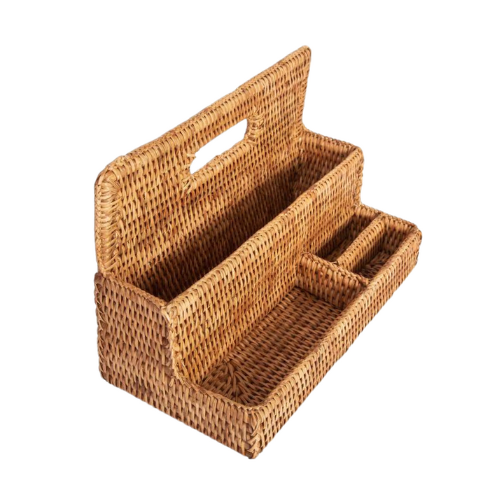 Natural Rattan Organizer