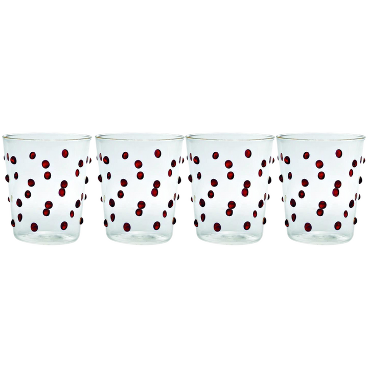 Confetti Tumblers - Red