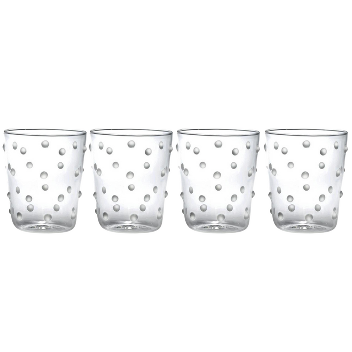 Confetti Tumblers - White