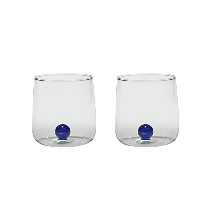 Marble Tumblers - Blue