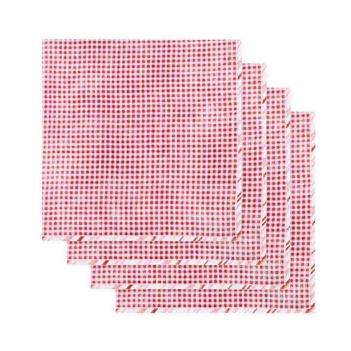 Picnic Napkins - Red