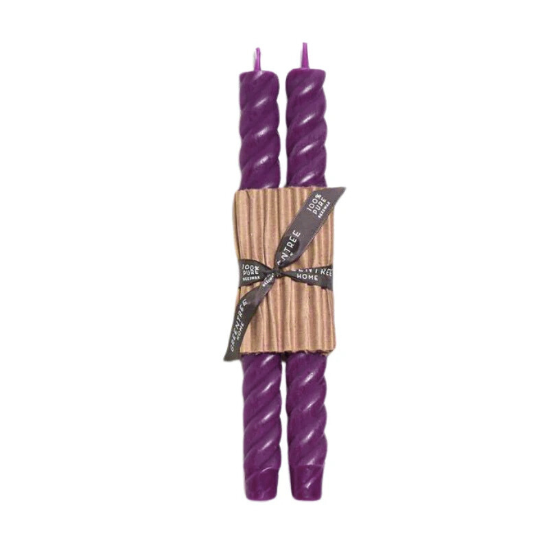 Rope Tapers - Eggplant