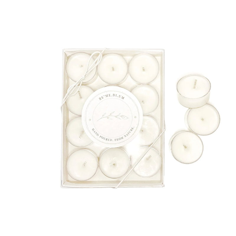 RE'ME.DI.UM Sea Salt & Orchid Tea Lights