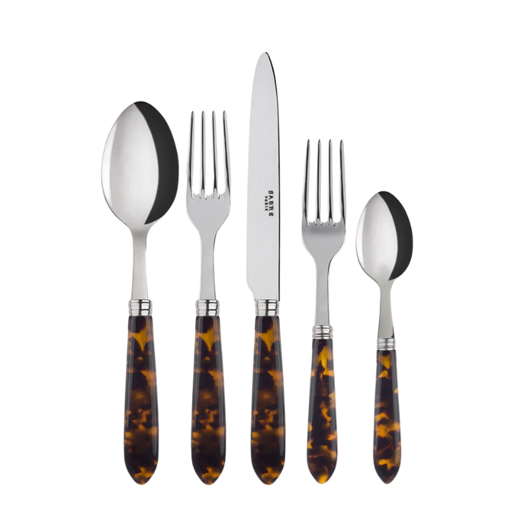 Tortoise Flatware - Set of 5