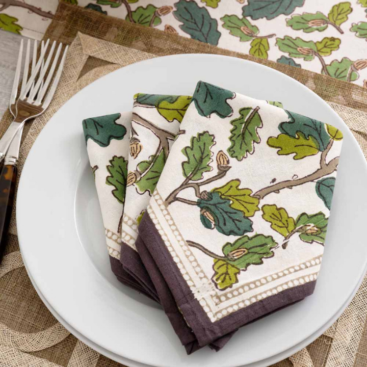 Maple & Acorn Napkins