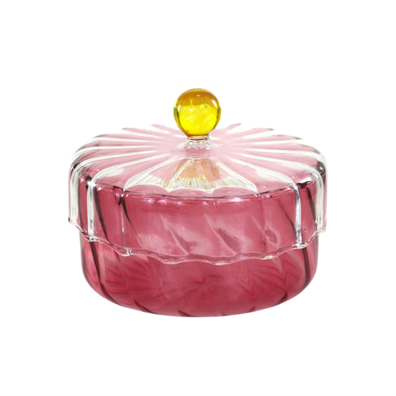 Pink Pom Jar