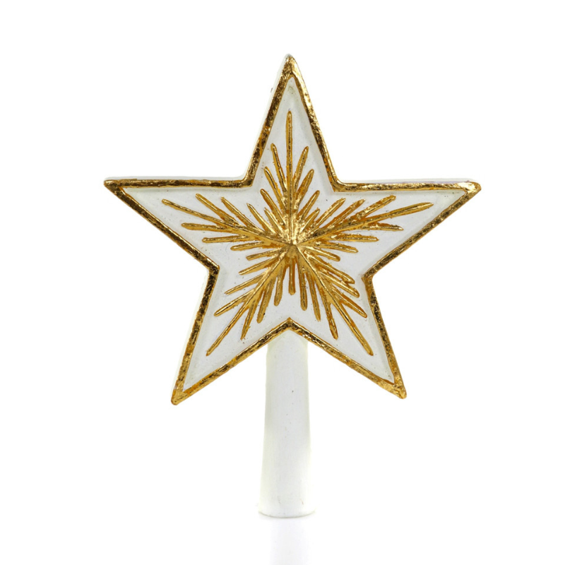 White Star Tree Topper