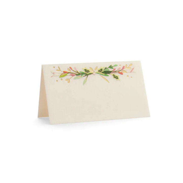 Winter Holiday Place Cards