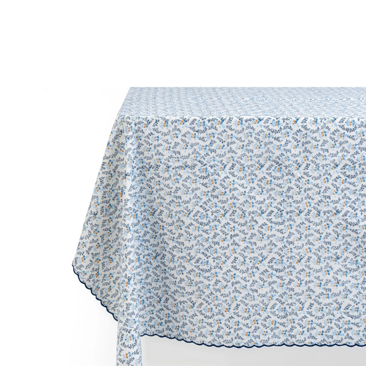 Little Flower Tablecloth - Blue
