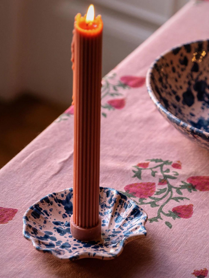 Splatter Coquillage Dish - Pink/Blue