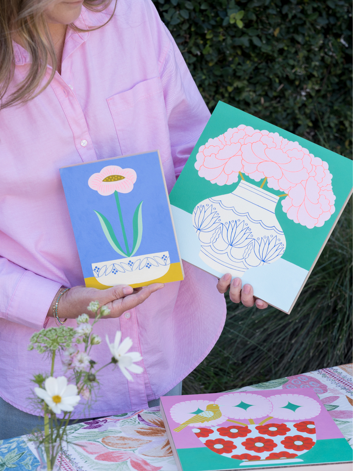 Still Life #33: Single Pink Flower in Vase