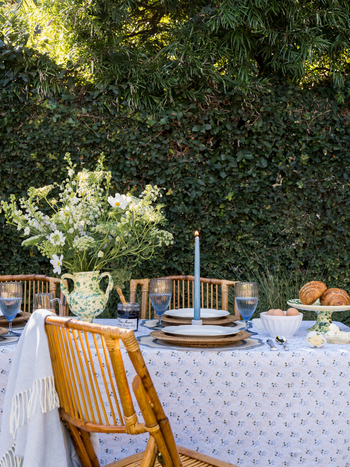 Little Flower Tablecloth - Green
