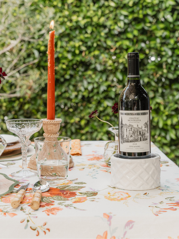 Ceramic Wine Bottle Coaster