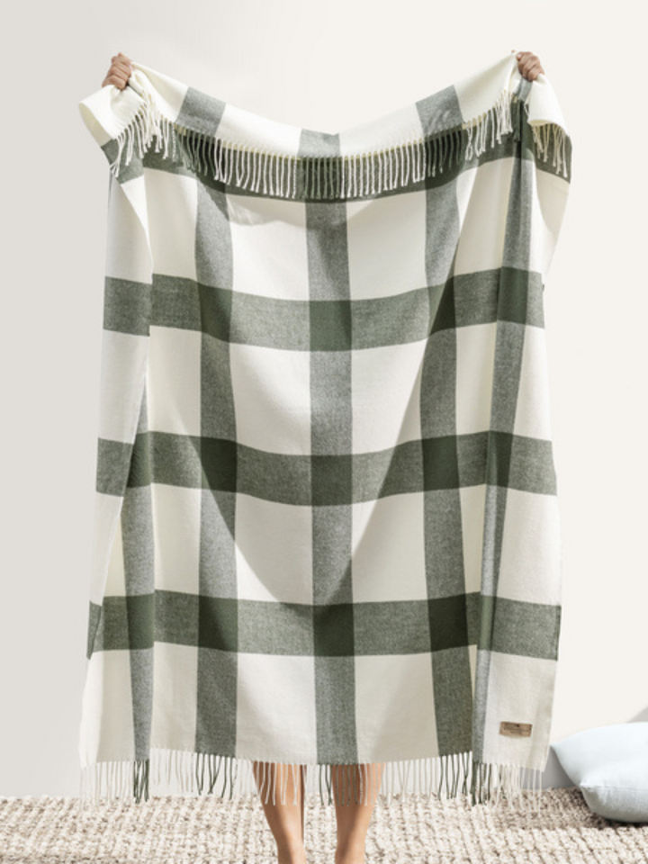 Hunter Plaid Throw