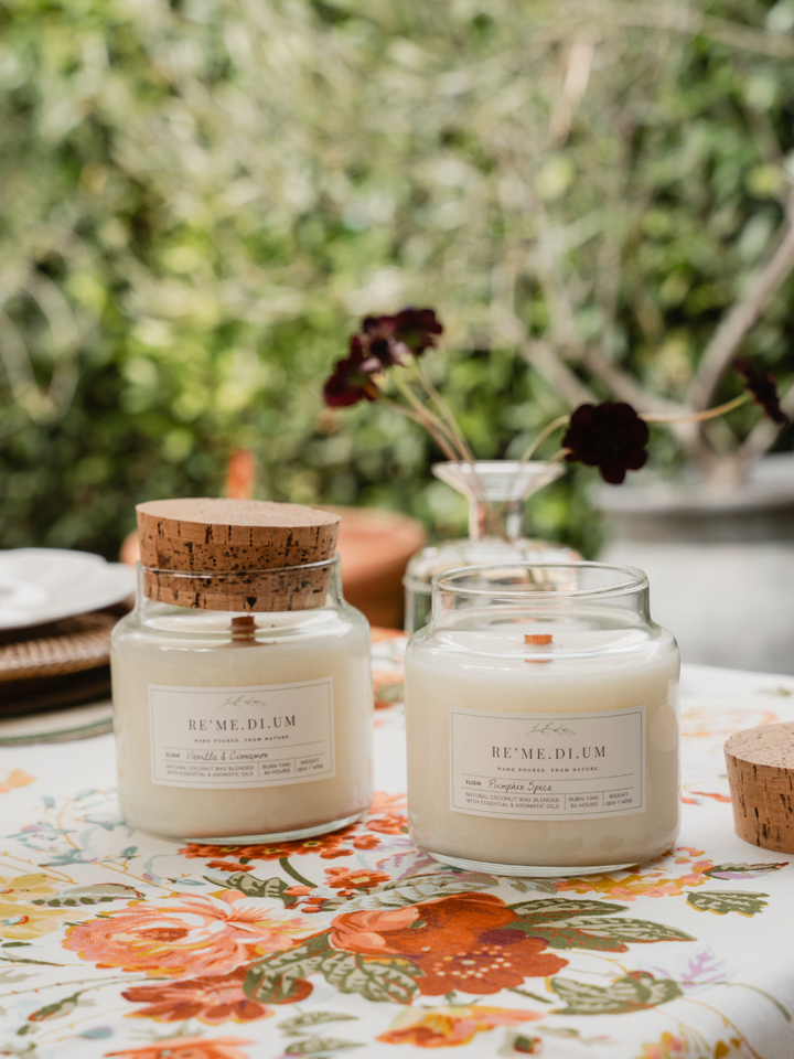 RE'ME.DI.UM Vanilla & Cinnamon Candle