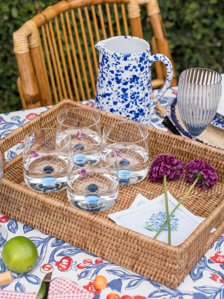 Rattan Serving Tray