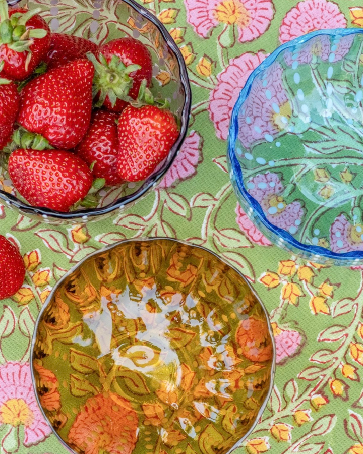 Esme Small Bowl - Aquamarine