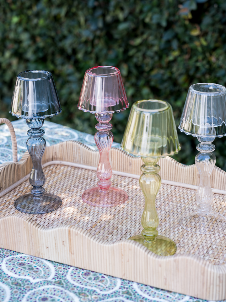 Scalloped Tray w/ Handles