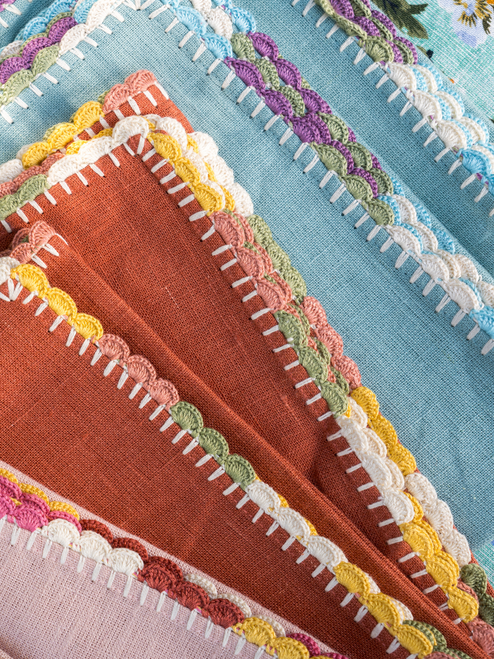 Luxor Napkins - Aqua