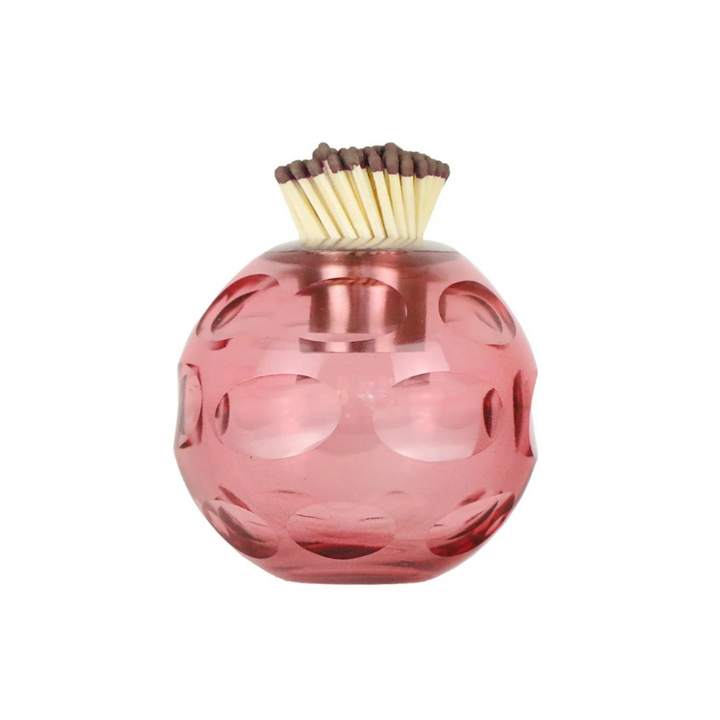 Greta Glass Match Strike - Pink