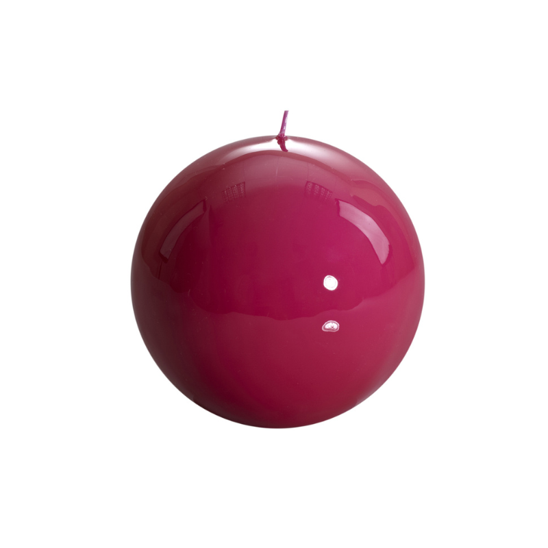 Sphere Candle - Fuchsia