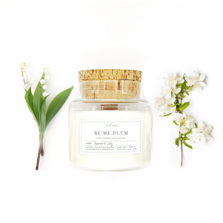 RE'ME.DI.UM Jasmine & Lily Candle